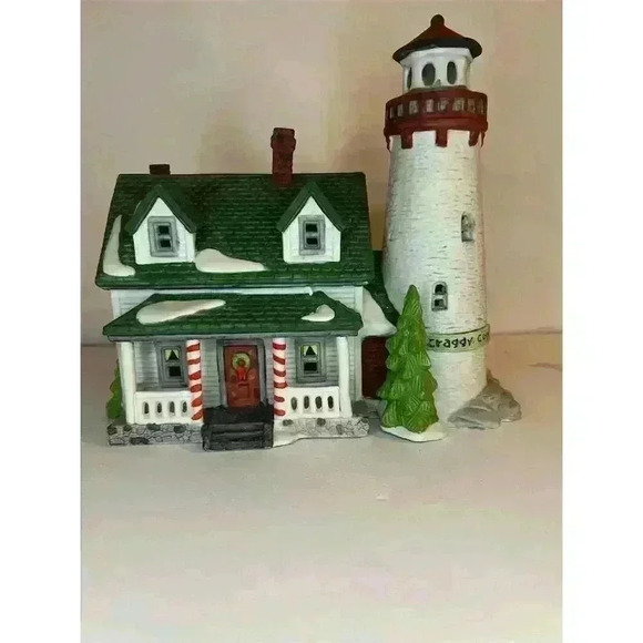 Department 56 Other - Dept 56 New England Village Craggy Cove Lighthouse Figurine 1987